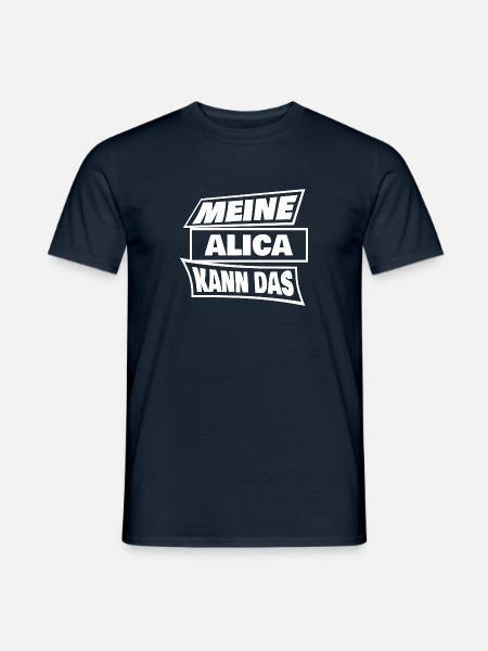 Gift for Alica - Men's T-Shirt - navy