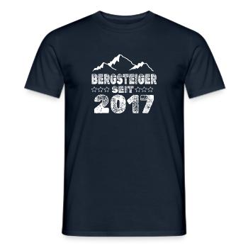 2017 - Männer T-Shirt - Navy - Vorne - AI Model Male 178 light (178cm)