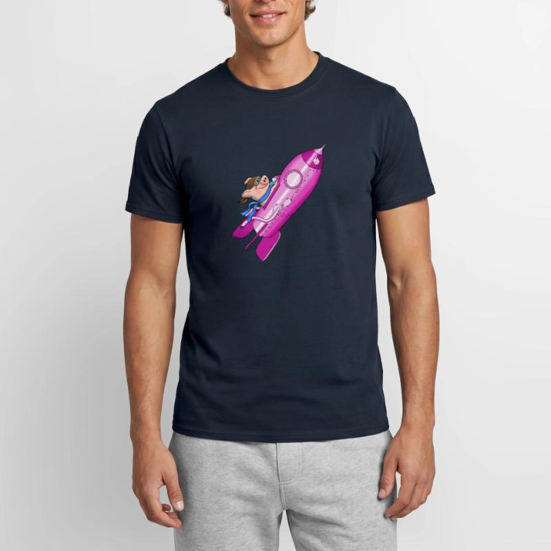 fusée T-shirt homme