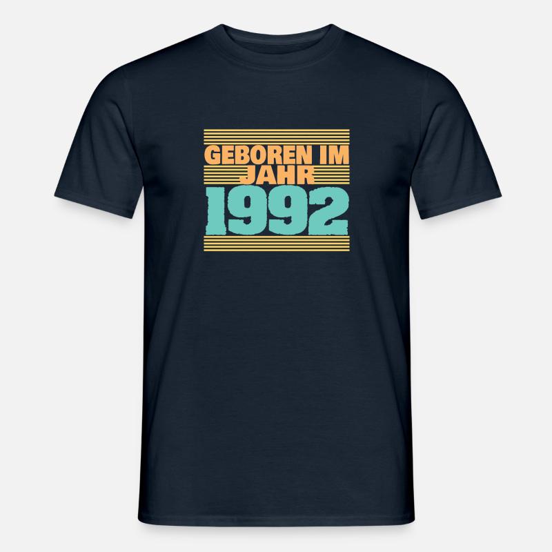 Jahr 1992 - Männer T-Shirt - Navy