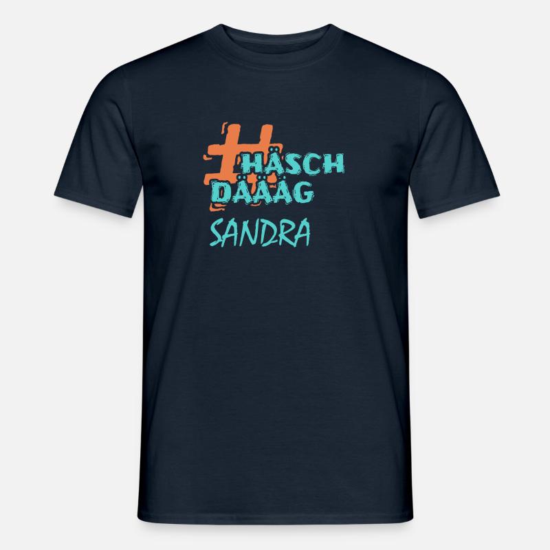 Sandra Sandra - Männer T-Shirt - Navy