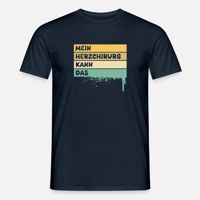 Herzchirurg - Männer T-Shirt - Navy