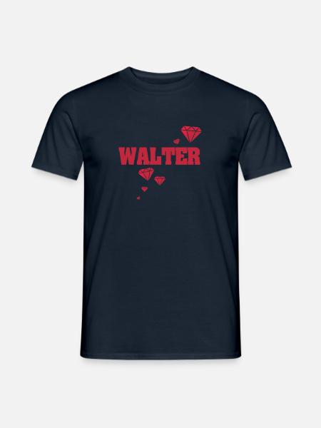 Gift idea Walter - Men's T-Shirt - navy