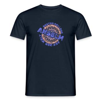Kollege Anselm - Männer T-Shirt - Navy - Vorne - AI Model Male 178 light (178cm)