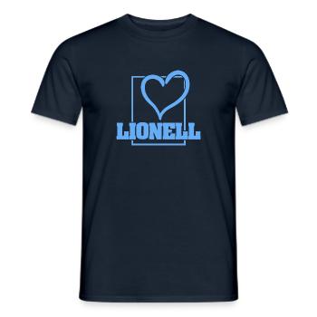 Bachelor Lionell - Männer T-Shirt - Navy - Vorne - AI Model Male 178 light (178cm)