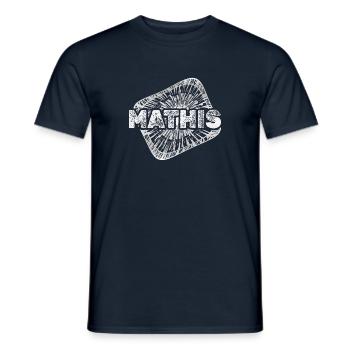 Stardust Mathis - Men's T-Shirt - navy - Front - AI Model Male 178 light (178cm)