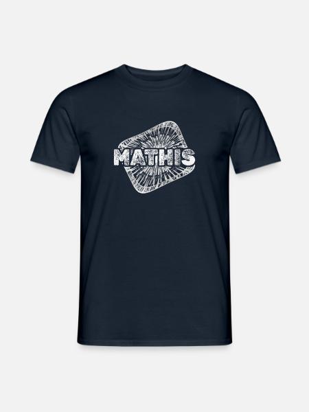 Stardust Mathis - Men's T-Shirt - navy
