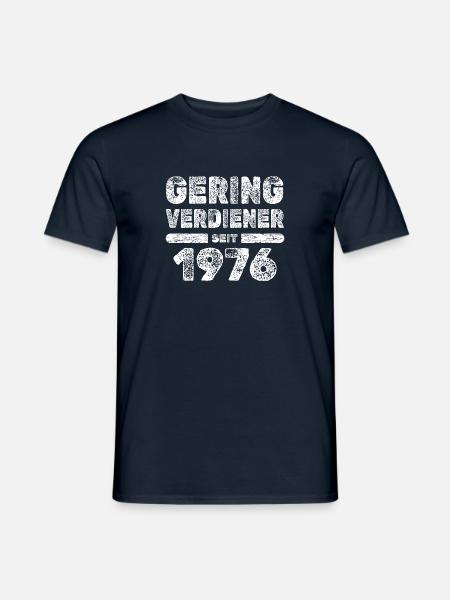 Spruch 1976 - Männer T-Shirt - Navy