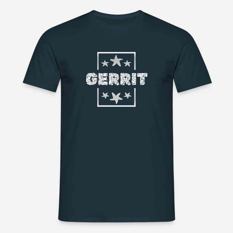 Gerrit Gerrit - Men's T-Shirt - navy