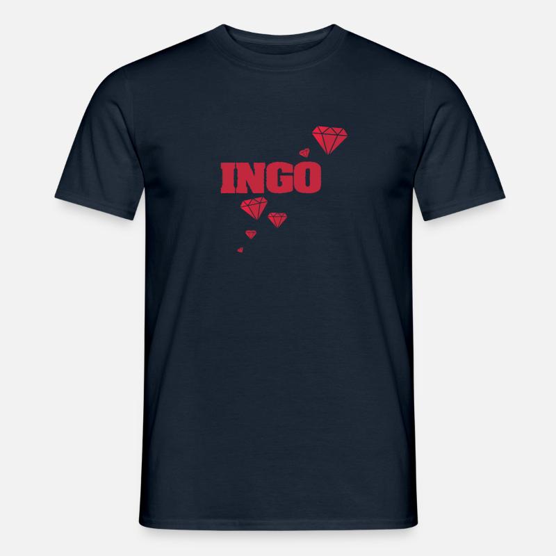 Name: Ingo - Men's T-Shirt - navy