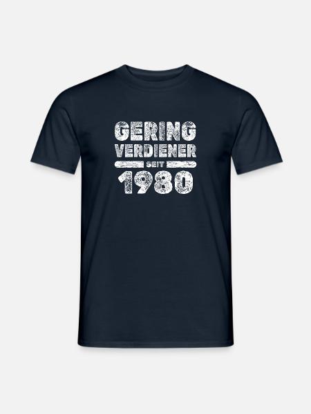 Saying 1980 - Men's T-Shirt - navy
