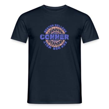 Conner comme prénom - T-shirt homme - marine - Devant - AI Model Male 178 light (178cm)