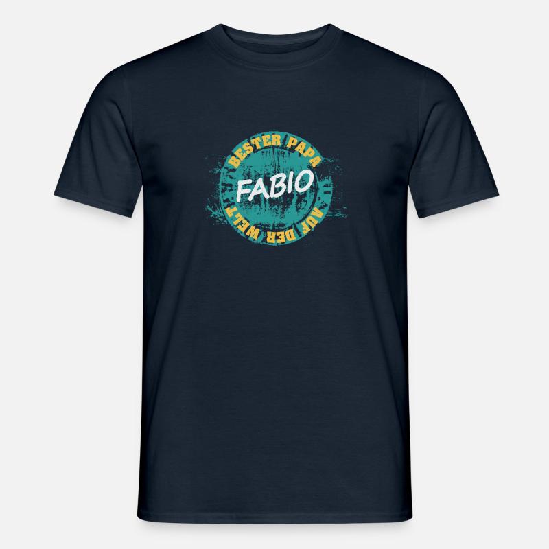 Geschenk für Fabio - Männer T-Shirt - Navy
