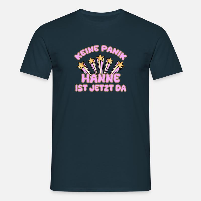 Hanne - Männer T-Shirt - Navy