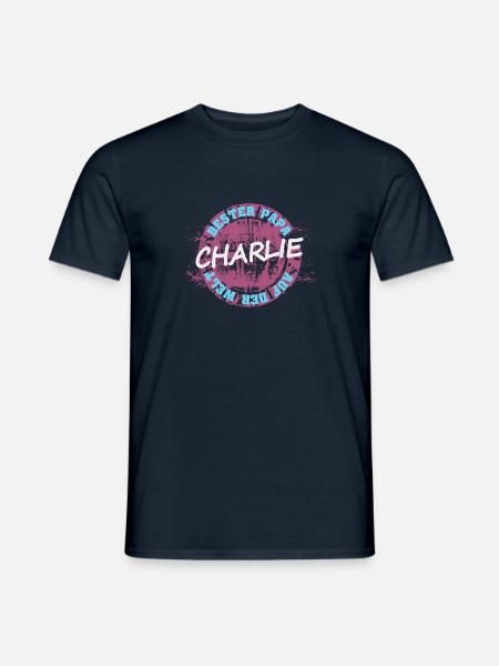 Gift for Charlie - Men's T-Shirt - navy