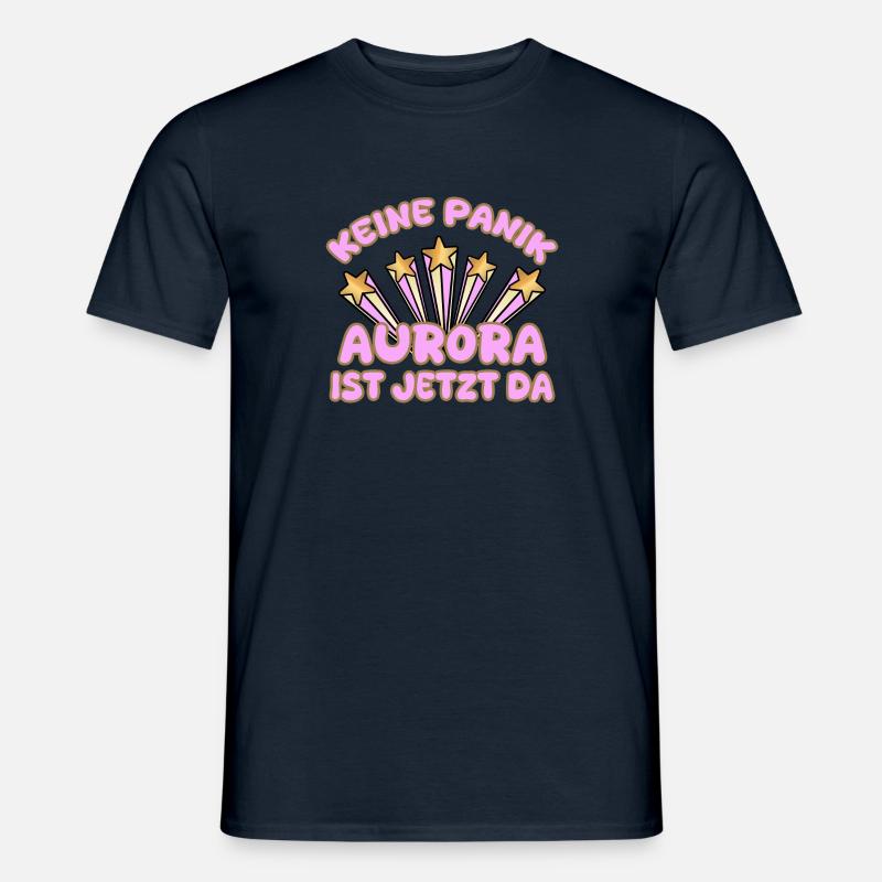 Frauenname Aurora - Männer T-Shirt - Navy