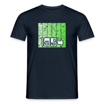 Green 1954 - Men's T-Shirt - navy - Front - AI Model Male 178 light (178cm)