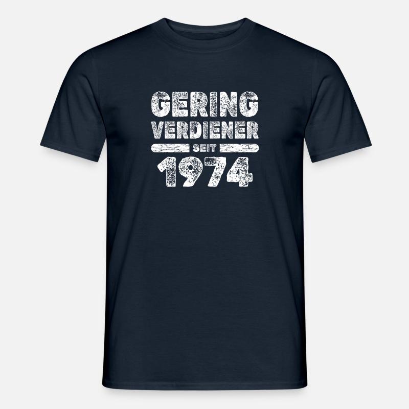1974 - Männer T-Shirt - Navy