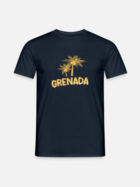 Grenada as Grenada - Men's T-Shirt - navy