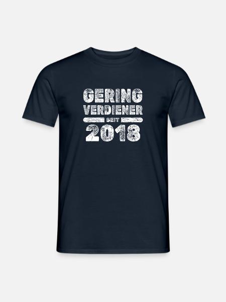 2018 - Men's T-Shirt - navy