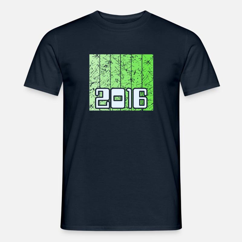 2016 - Männer T-Shirt - Navy