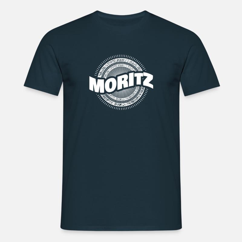 Geschenkidee Moritz - Männer T-Shirt - Navy