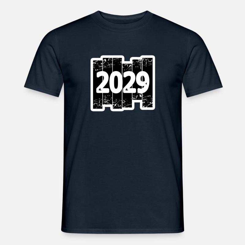 2029 - Männer T-Shirt - Navy