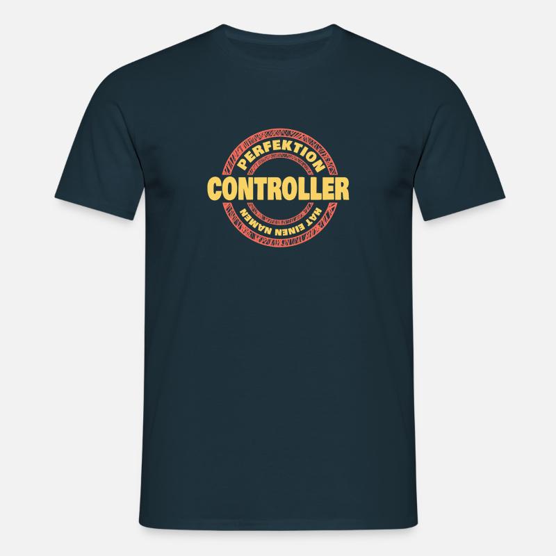 Perfektion Controller - Männer T-Shirt - Navy