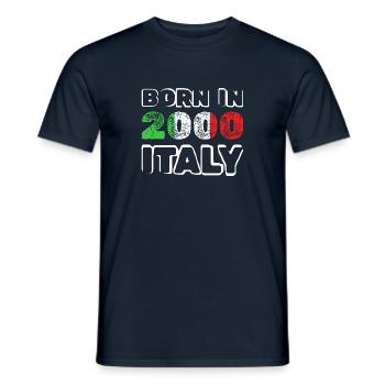 2000 - T-shirt homme - marine - Devant - AI Model Male 178 light (178cm)