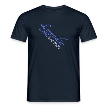 Heldin 2000 - Männer T-Shirt - Navy - Vorne - AI Model Male 178 light (178cm)