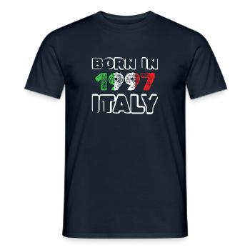 Italien 1997 - Männer T-Shirt - Navy - Vorne - AI Model Male 178 light (178cm)