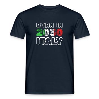 Italy 2030 - Men's T-Shirt - navy - Front - AI Model Male 178 light (178cm)