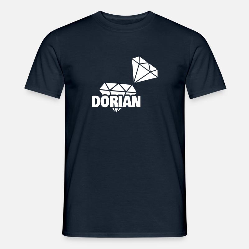 Dorian als Kostbar - Männer T-Shirt - Navy