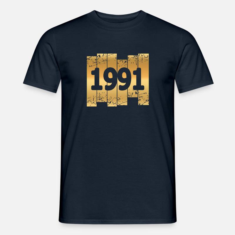 1991 - Männer T-Shirt - Navy