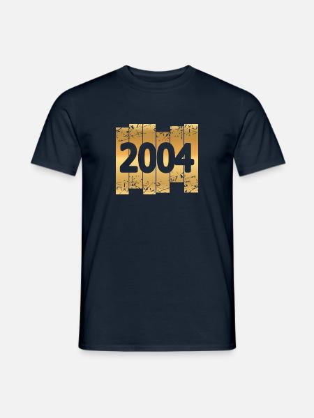 2004 - T-shirt homme - marine
