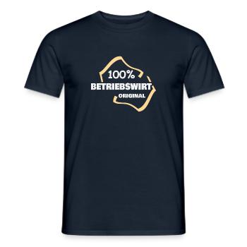 Occupation Betriebswirt - Men's T-Shirt - navy - Front - AI Model Male 178 light (178cm)