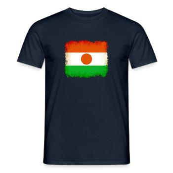 Niger Niger - Men's T-Shirt - navy - Front - AI Model Male 178 light (178cm)