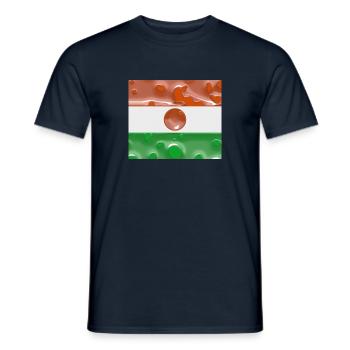 Niger Niger - Men's T-Shirt - navy - Front - AI Model Male 178 light (178cm)
