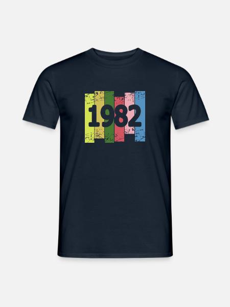 Lustig 1982 - Men's T-Shirt - navy