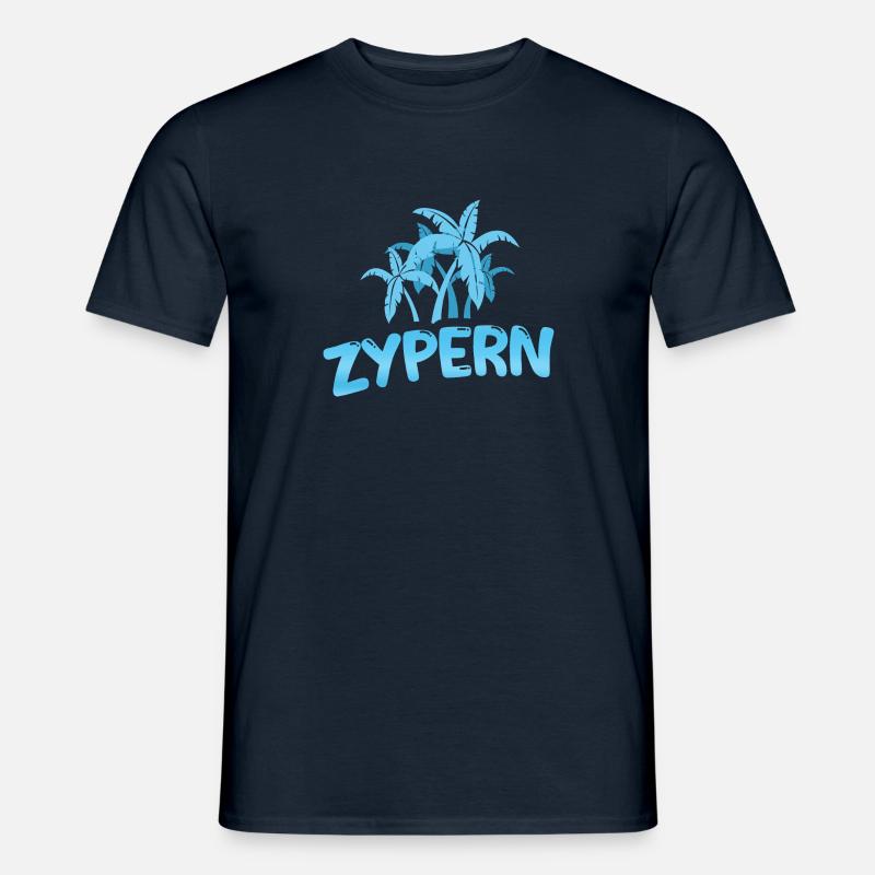 Zypern Zypern - Männer T-Shirt - Navy