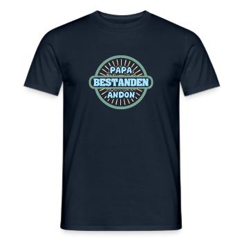 Vorname Andon - Männer T-Shirt - Navy - Vorne - AI Model Male 178 light (178cm)