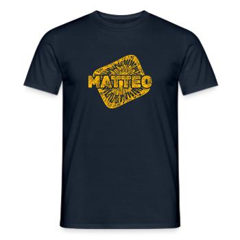 Stardust Matteo - Men's T-Shirt - navy - Front - AI Model Male 178 light (178cm)