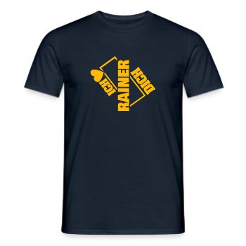 Geschenk für Rainer - Männer T-Shirt - Navy - Vorne - AI Model Male 178 light (178cm)