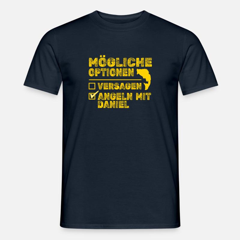 Daniel Daniel - Männer T-Shirt - Navy