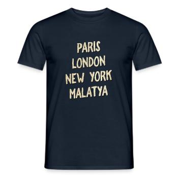 Malatya - Men's T-Shirt - navy - Front - AI Model Male 178 light (178cm)