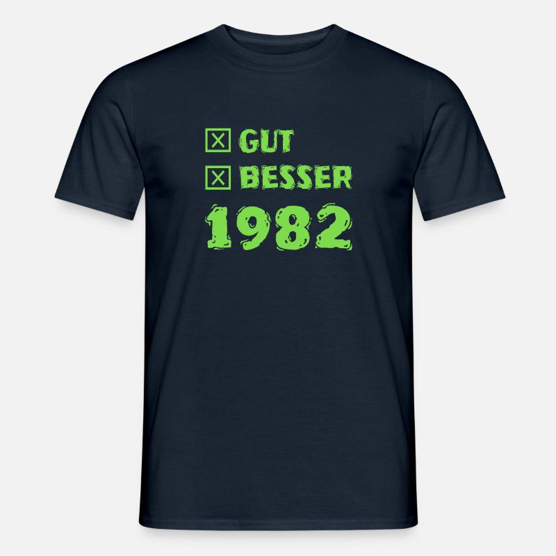 1982 - Männer T-Shirt - Navy