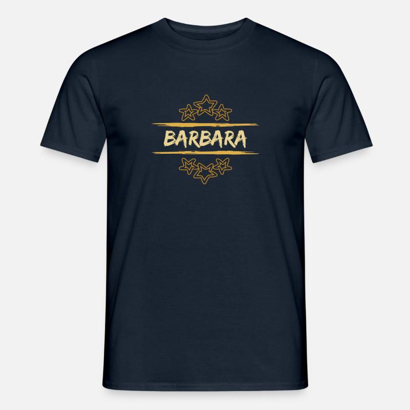 Barbara Barbara - Männer T-Shirt - Navy