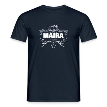 Stéphanie - T-shirt homme - marine - Devant - AI Model Male 178 light (178cm)