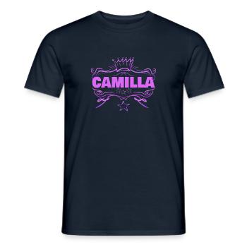 Bébé Camilla - T-shirt homme - marine - Devant - AI Model Male 178 light (178cm)