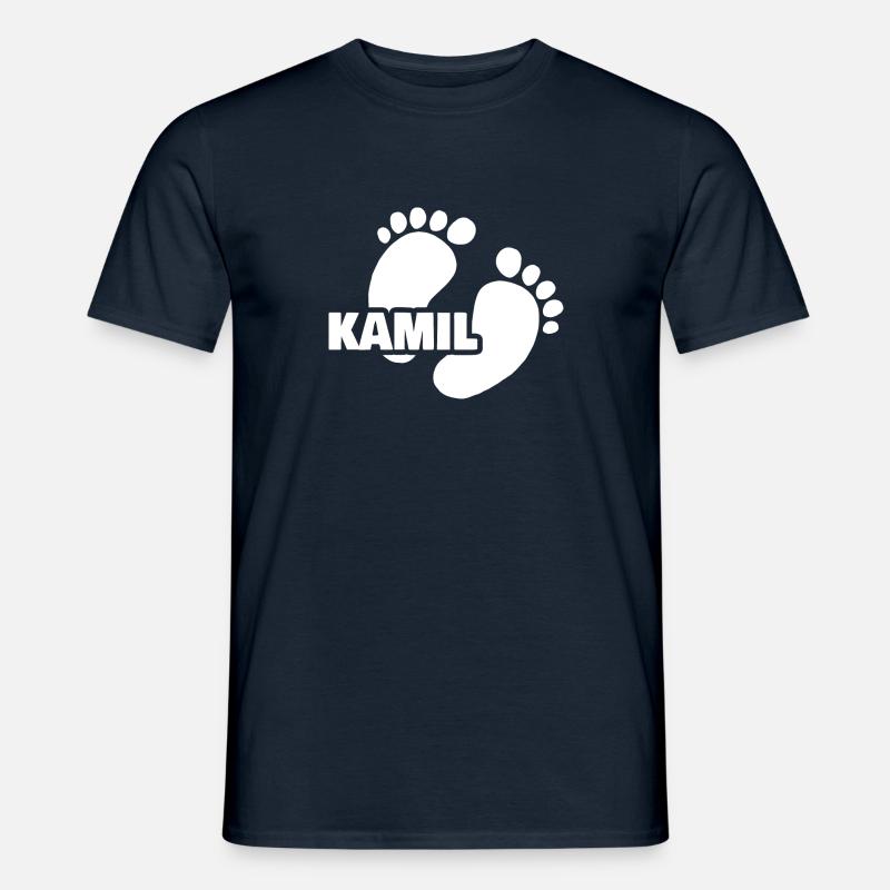 Geburt Kamil - Männer T-Shirt - Navy